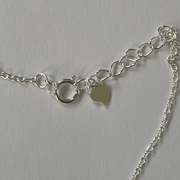♥️925 Sterling Silver Wave Ladies Anklet. - Picture 7 of 8